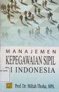 Manajemen kepegawaian sipil di Indonesia