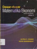 DASAR - DASAR MATEMATIKA EKONOMI JILID 2