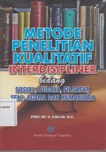 Metode Penelitian kualitatif interdisipliner