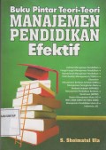 Buku Pintar Teori-Teori Manajemen Pendidikan Efektif