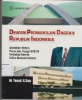 DEWAN PERWAKILAN DAERAH REPUBLIK INDONESIA
