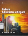 HUKUM ADMINISTRASI  NEGARA