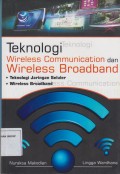 Teknologi Wireless Communication dan Wireless Broadband