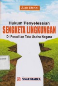 HUKUM PENYELESAIAN SENGKETA LINGKUNGAN