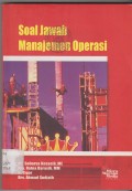 SOAL JAWAB MANAJEMEN OPERASI