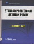 STANDAR PROFESIONAL AKUNTAN PUBLIK 31 MARET 2011