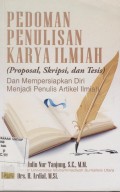 PEDOMAN PENULISAN KARYA ILMIAH