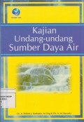KAJIAN UNDANG-UNDANG SUMBER DAYA AIR