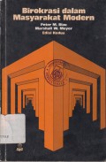 BIROKRASI DALAM MASYARAKAT MODERN