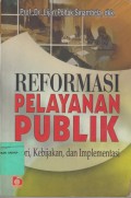 Revormasi  Pelayanan Publik