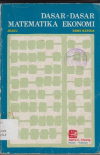 Image of DASAR-DASAR MATEMATIKA EKONOMI