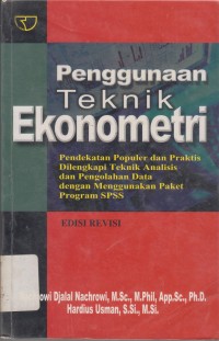 Image of PENGGUNAAN TEKNIK EKONOMETRI