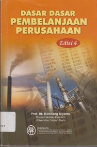 Image of Dasar-Dasar Pembelan jaan Perusahaan