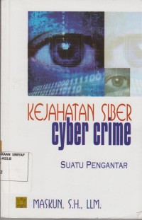 Image of Kejahatan siber (cyber crime) : suatu pengantar