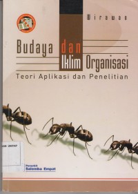 Image of Budaya dan Iklim Organisasi Teori Aplikasi dan Penelitian