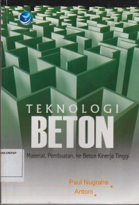Image of Teknologi Beton