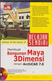 Image of Membuat Bangunan Maya 3 Dimensi dengan ArchiCAD 7.0