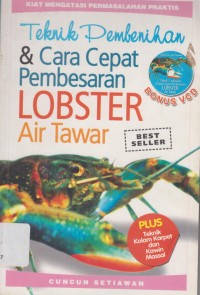 Image of Teknik Pembenihan & cara Cepat Pembesaran Lobster Air Tawar