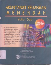 Image of Akuntansi Keuangan Menengah Buku Dua