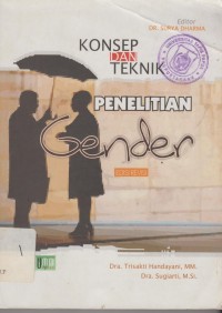 Image of KONSEP DAN TEKNIK PENELITIAN GENDER