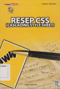 Image of RESEP CSS (CASCADING STYLE SHEET)