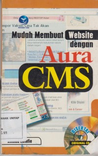 Image of MUDAH MEMBUAT WEBSITE DENGAN AURA CMS