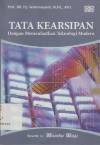 Image of TATA KEARSIPAN DENGAN MEMANFAATKAN TEKNOLOGI MODERN
