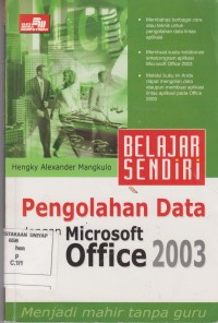 Image of Pengolahan Data dengan Microsoft Office 2003