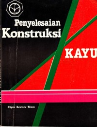 Image of Penyelesaian Konstruksi Kayu