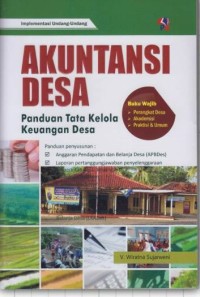 Image of Akuntansi Desa : Panduan Tata Kelola Keuangan Desa