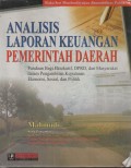 ANALISIS LAPORAN KEUANGAN PEMERINTAH DAERAH