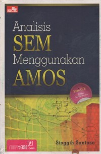 Image of ANALISIS SEM MENGGUNAKAN AMOS