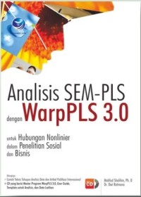 Image of Analisis SEM-PLS dengan WarpPLS 3.0