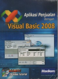 Image of APLIKASI PENJUALAN DENGAN VISUAL BASIC 2008