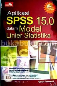 Image of Aplikasi SPSS 15.0 dalam model linier statistika