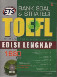 Image of BANK SOAL & STRATEGITOEFL