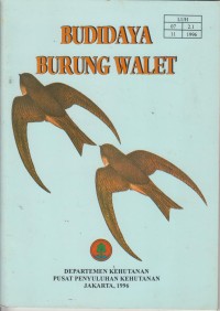 Image of Budidaya Burung Walet