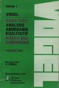 BUKU TEKS ANALISIS ANORGANIK KUALITATIF