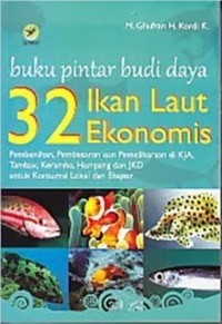 Image of Buku pintar budi daya 32 ikan laut ekonomis