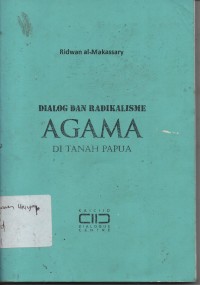 Image of DIALOG DAN RADIKALISME AGAMA DI TANAH PAPUA