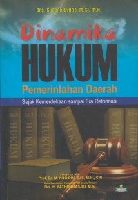 Image of DINAMIKA HUKUM PEMERINTAH DAERAH