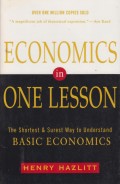 ECONOMICS IN ONE LESSON