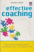EFFECTIVE COACHING