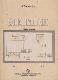 Image of Ekonometrik : Buku Satu