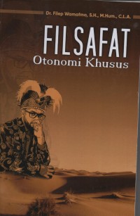 Image of FILSAFAT OTONOMI KHUSUS