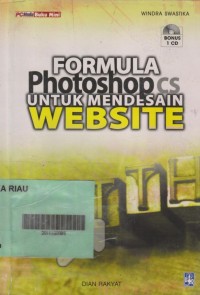 Image of FORMULA PHOTOSHOP CS UNTUK MENDESAIN WEBSITE