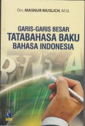 GARIS GARIS BESAR TATABAHASA BAKU BAHASA INDONESIA