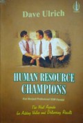 Human Resource Champions