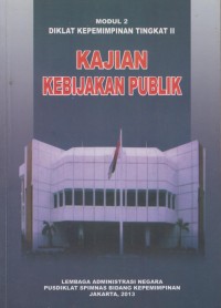 Image of KAJIAN KEBIJAKAN PUBLIK