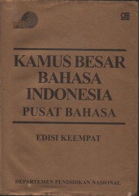 Image of KAMUS BESAR BAHASA INDONESIA